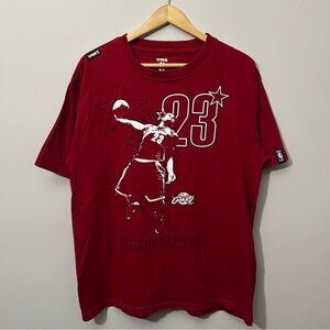 Vintage Y2K LeBron James Cleveland Cavaliers All-Star NBA UNK T Shirt Size XL